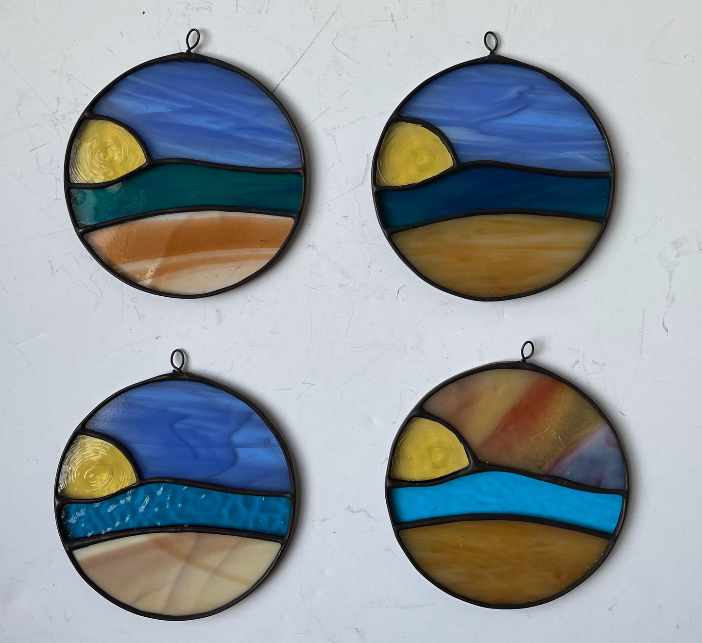 Beach- Stained Glass Vacation Series