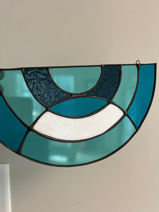 Stained Glass Semicircle panel - New Minglewood 2