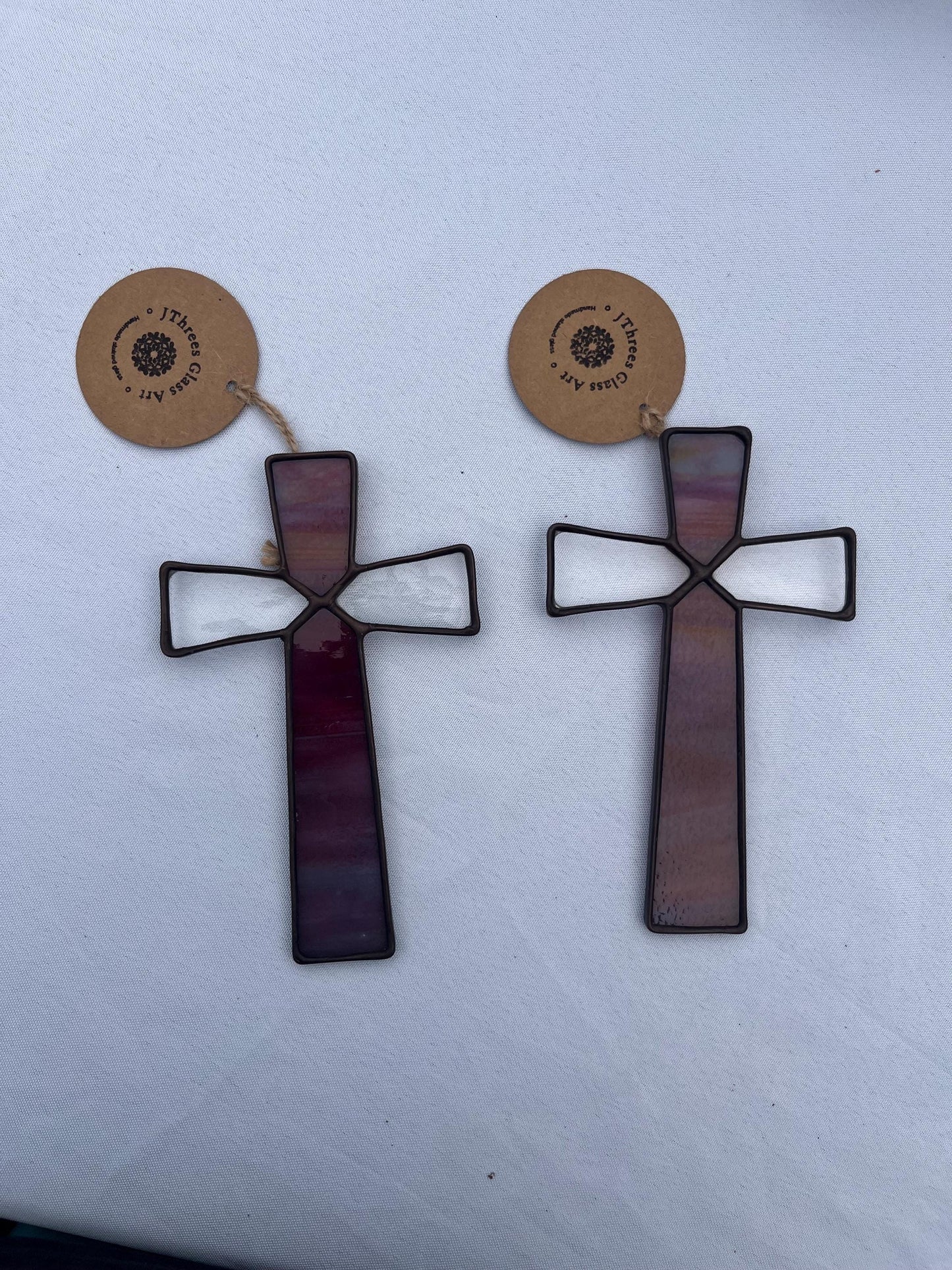 Small Stained Glass Cross