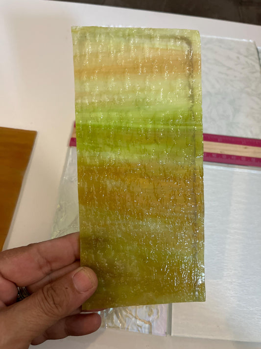 Vintage Stained Glass Bundle #6- Clear Mix