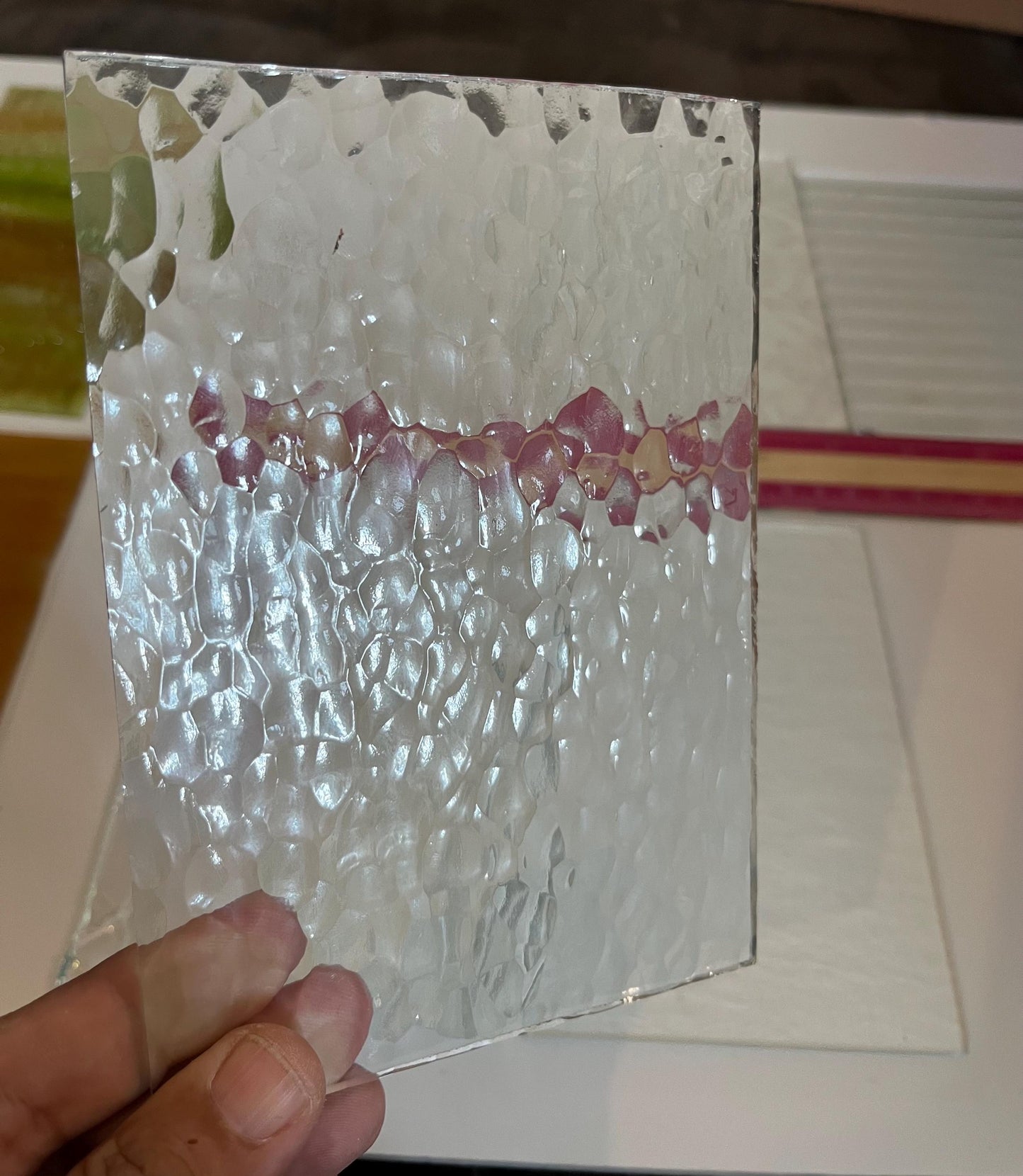 Vintage Stained Glass Bundle #6- Clear Mix