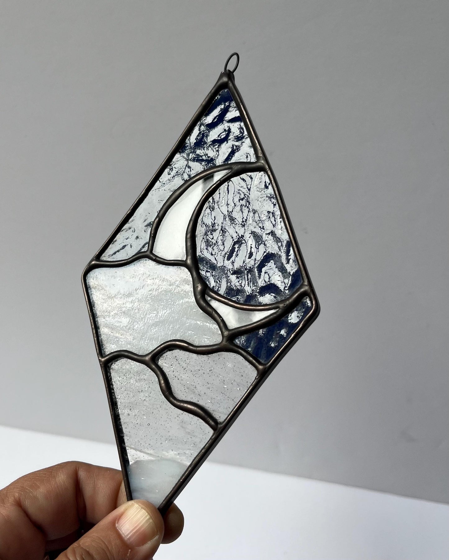 Stained glass Diamonds- Morning, Noon and Night