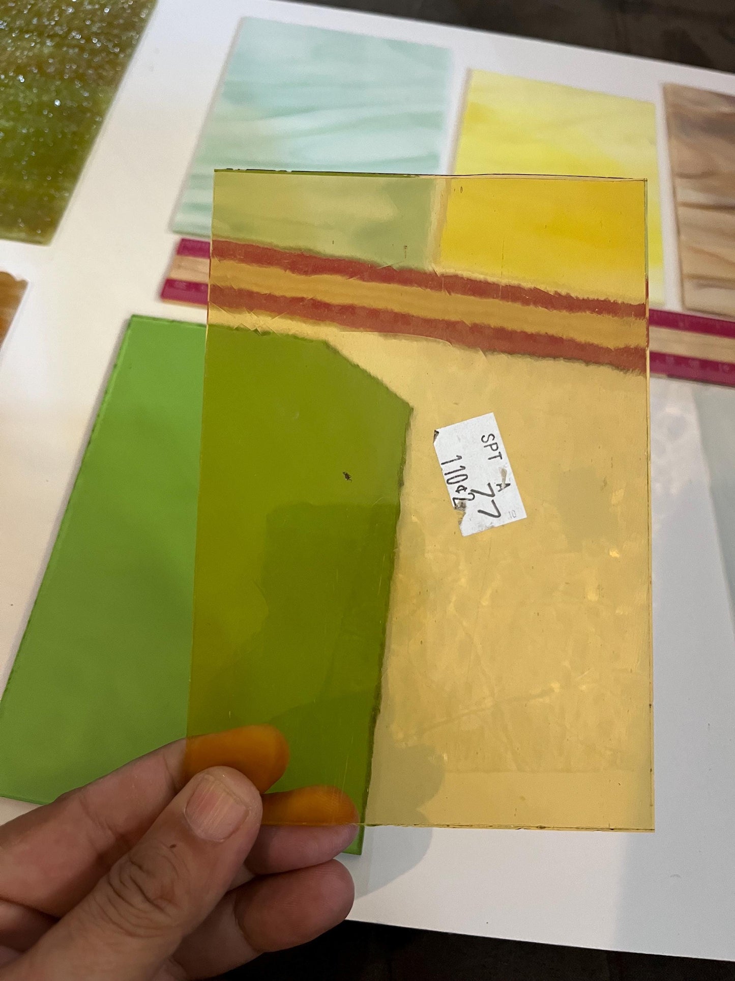 Vintage Stained Glass Bundle #4- Spectrum Pack