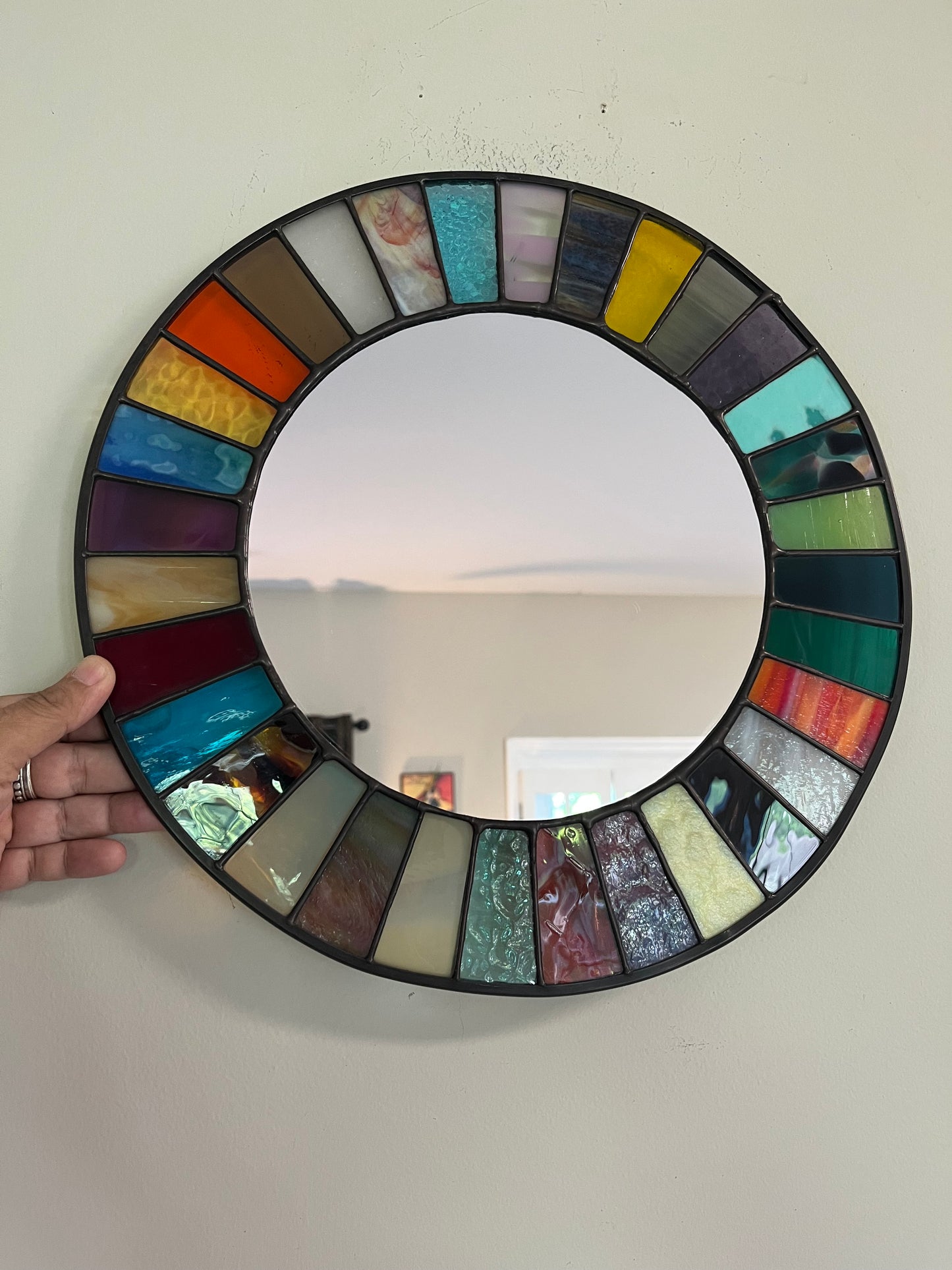 Stained Glass Mirror