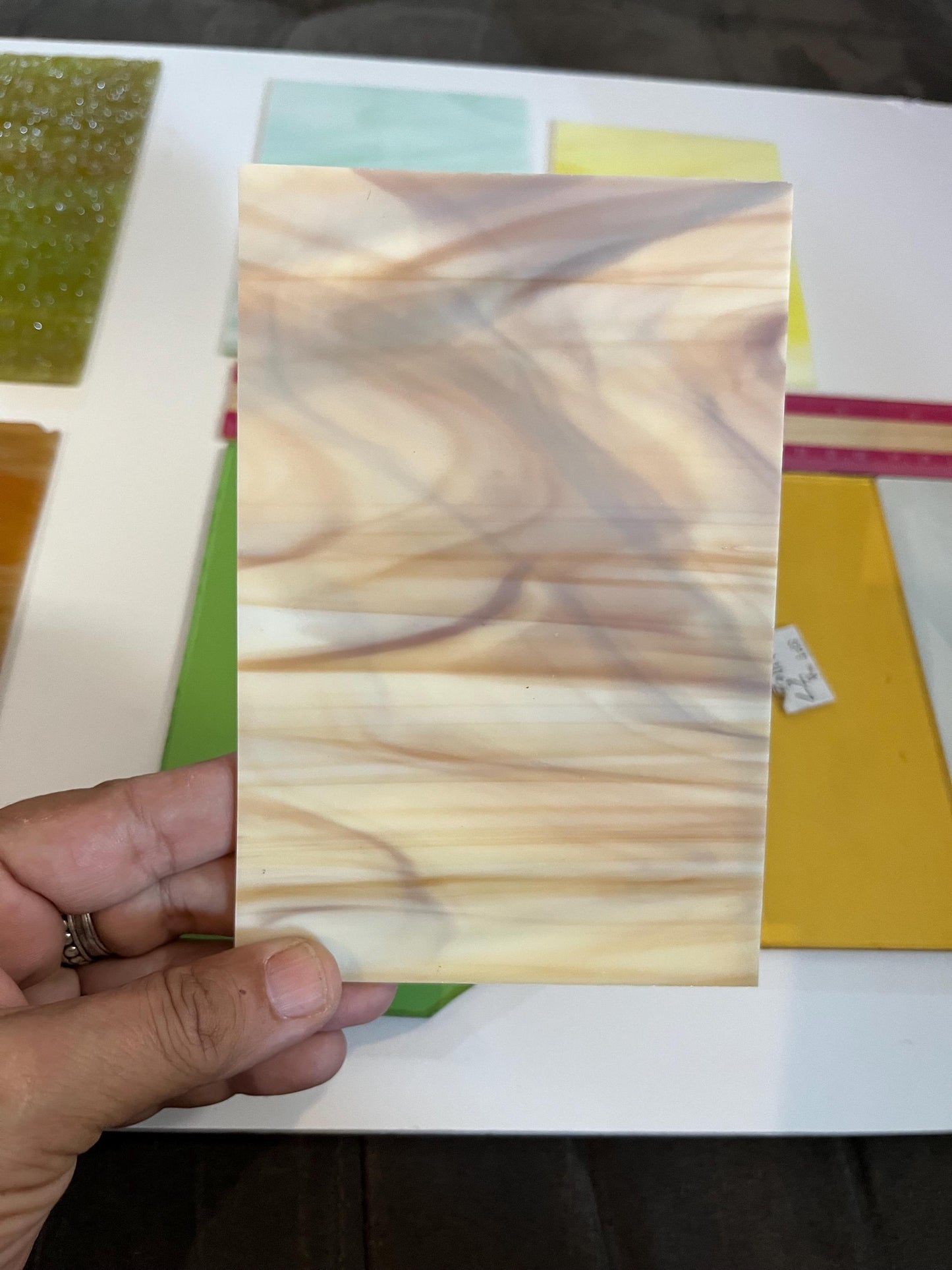 Vintage Stained Glass Bundle #4- Spectrum Pack