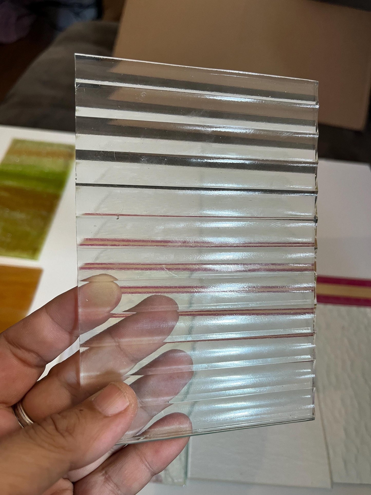 Vintage Stained Glass Bundle #6- Clear Mix