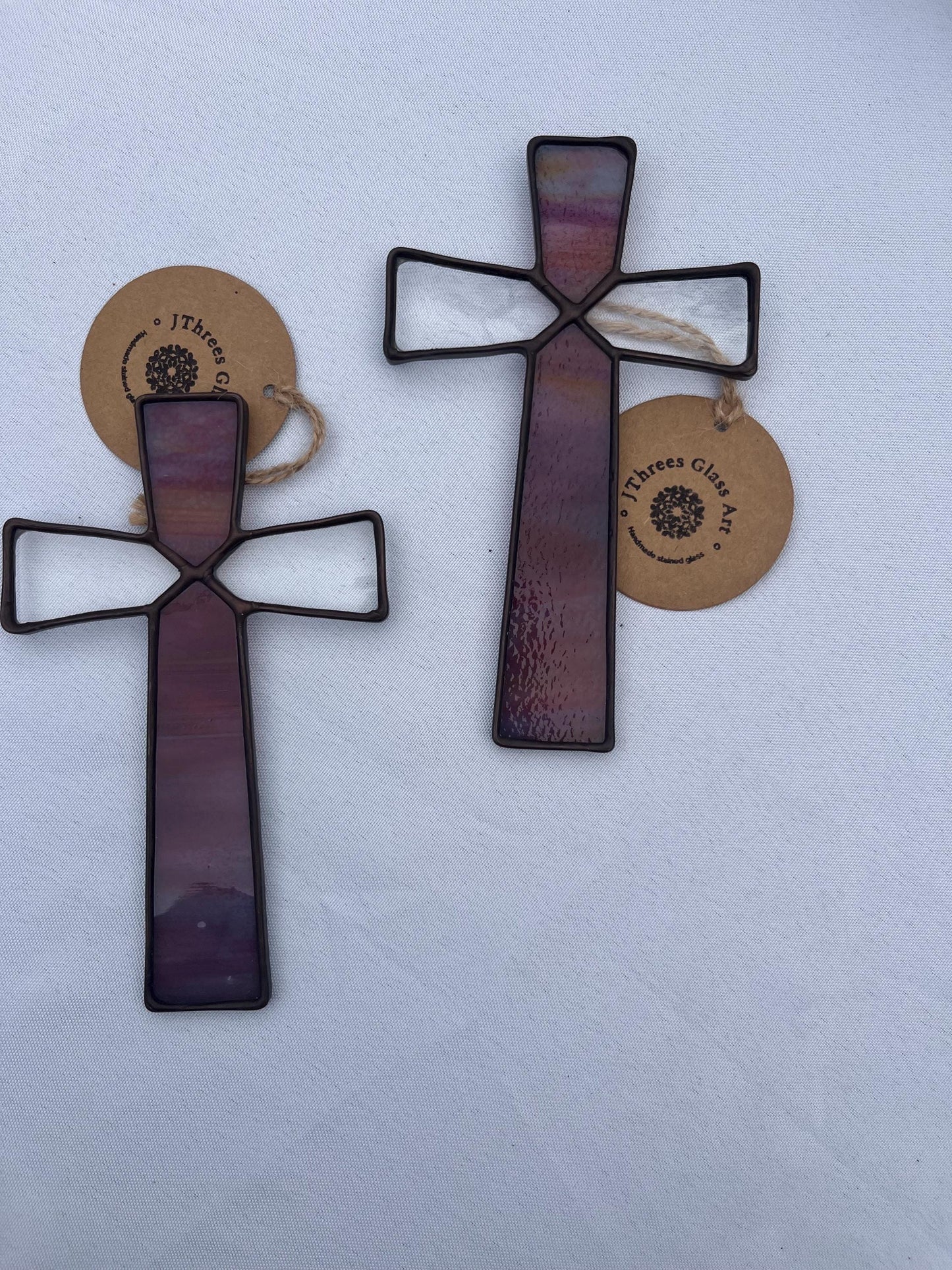 Small Stained Glass Cross