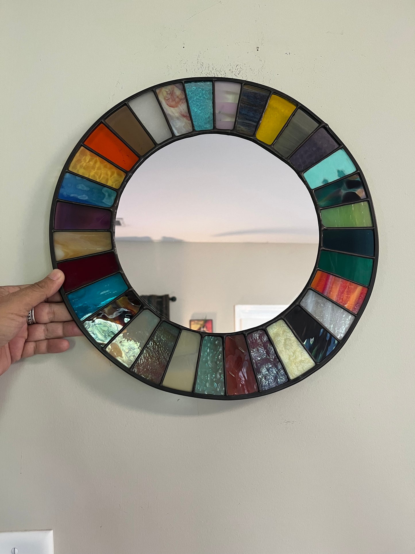 Stained Glass Mirror
