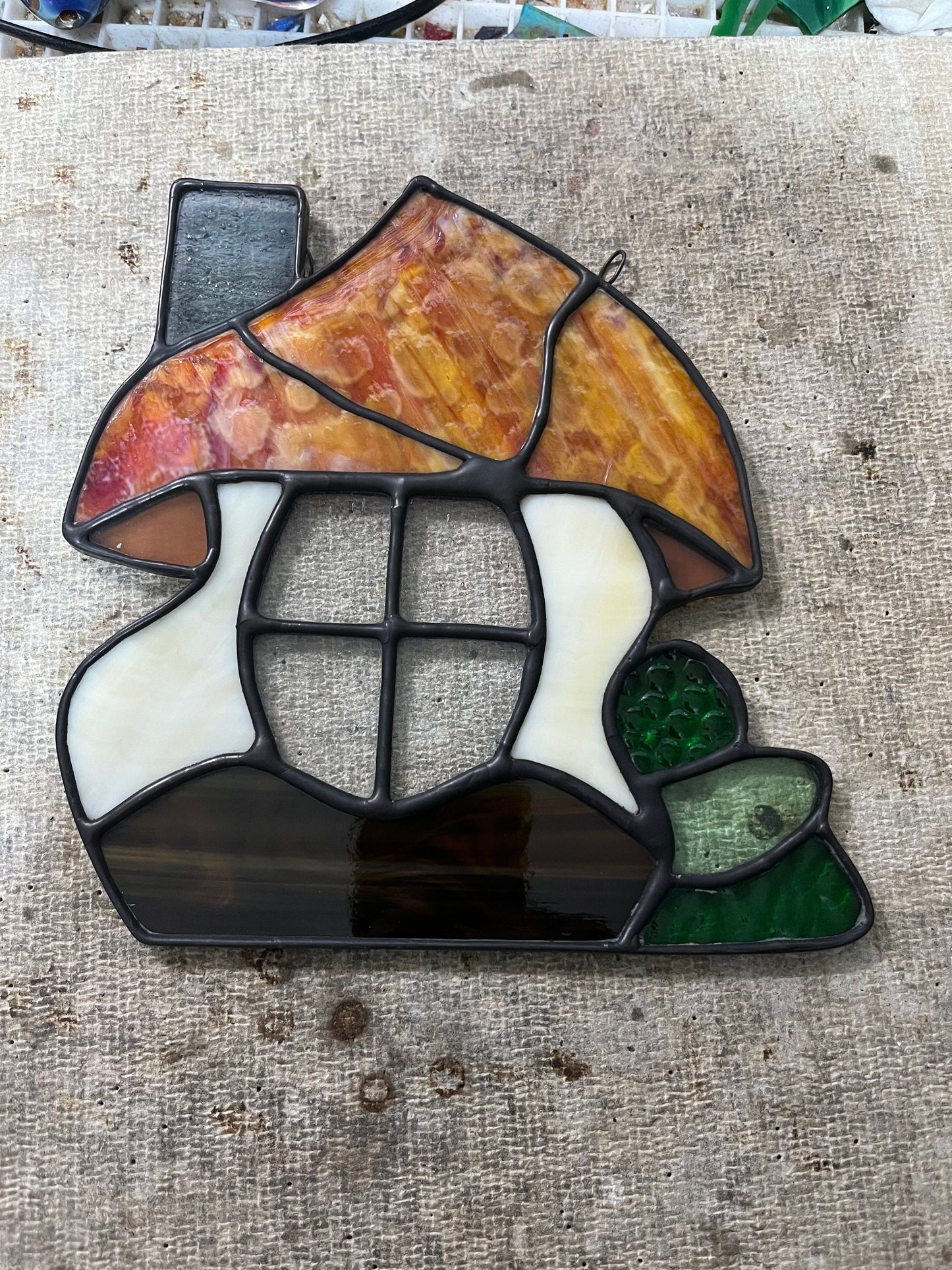 Stained glass Mushroom House