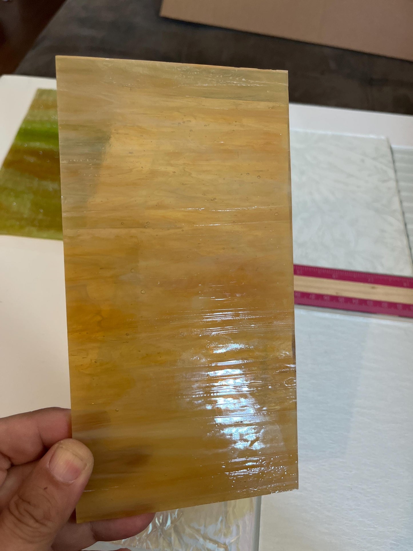 Vintage Stained Glass Bundle #6- Clear Mix