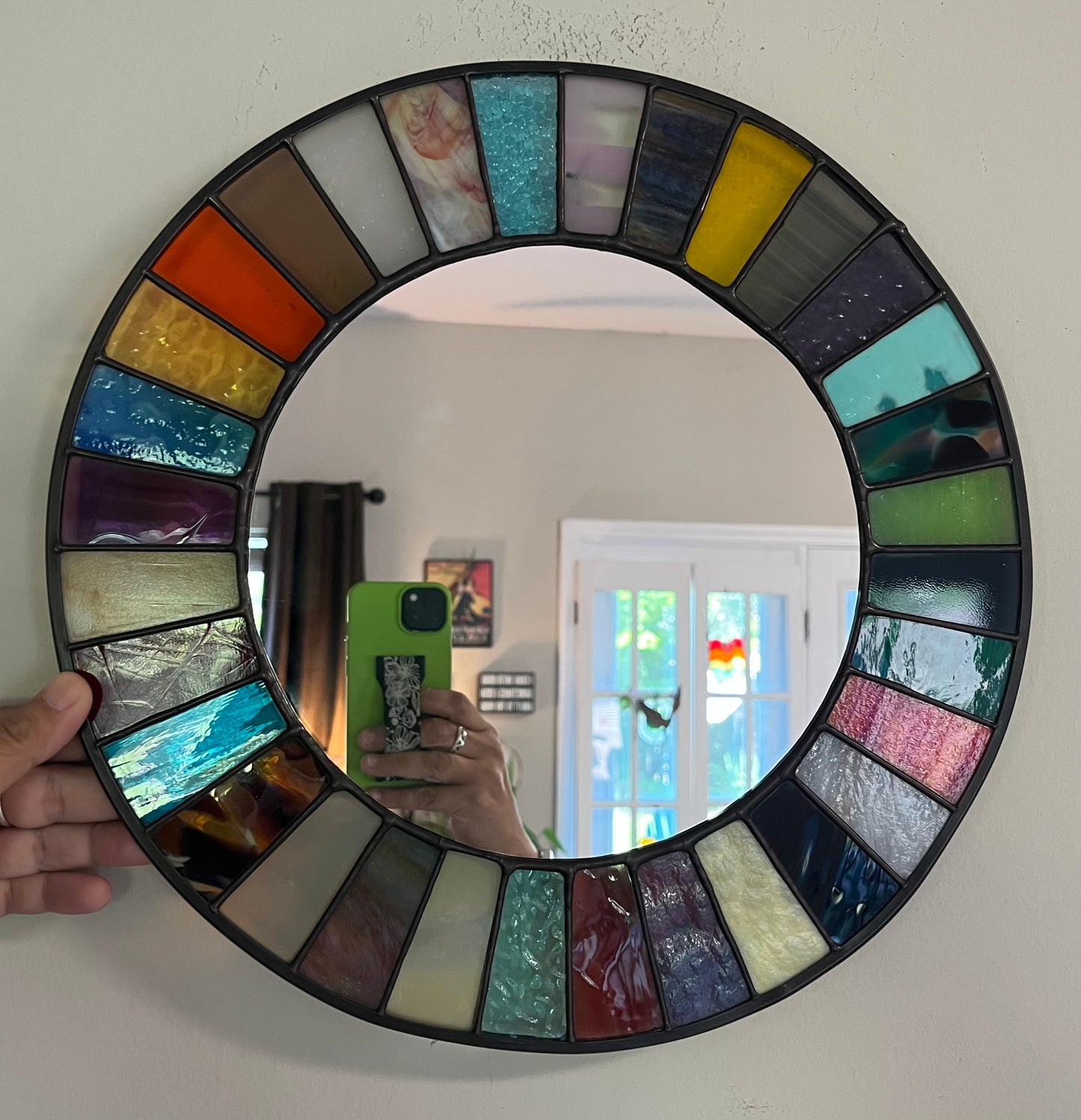 Stained Glass Mirror