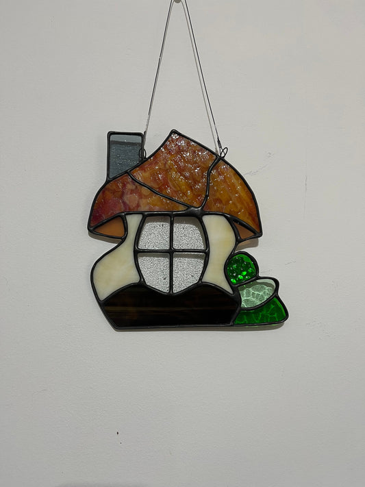 Stained glass Mushroom House