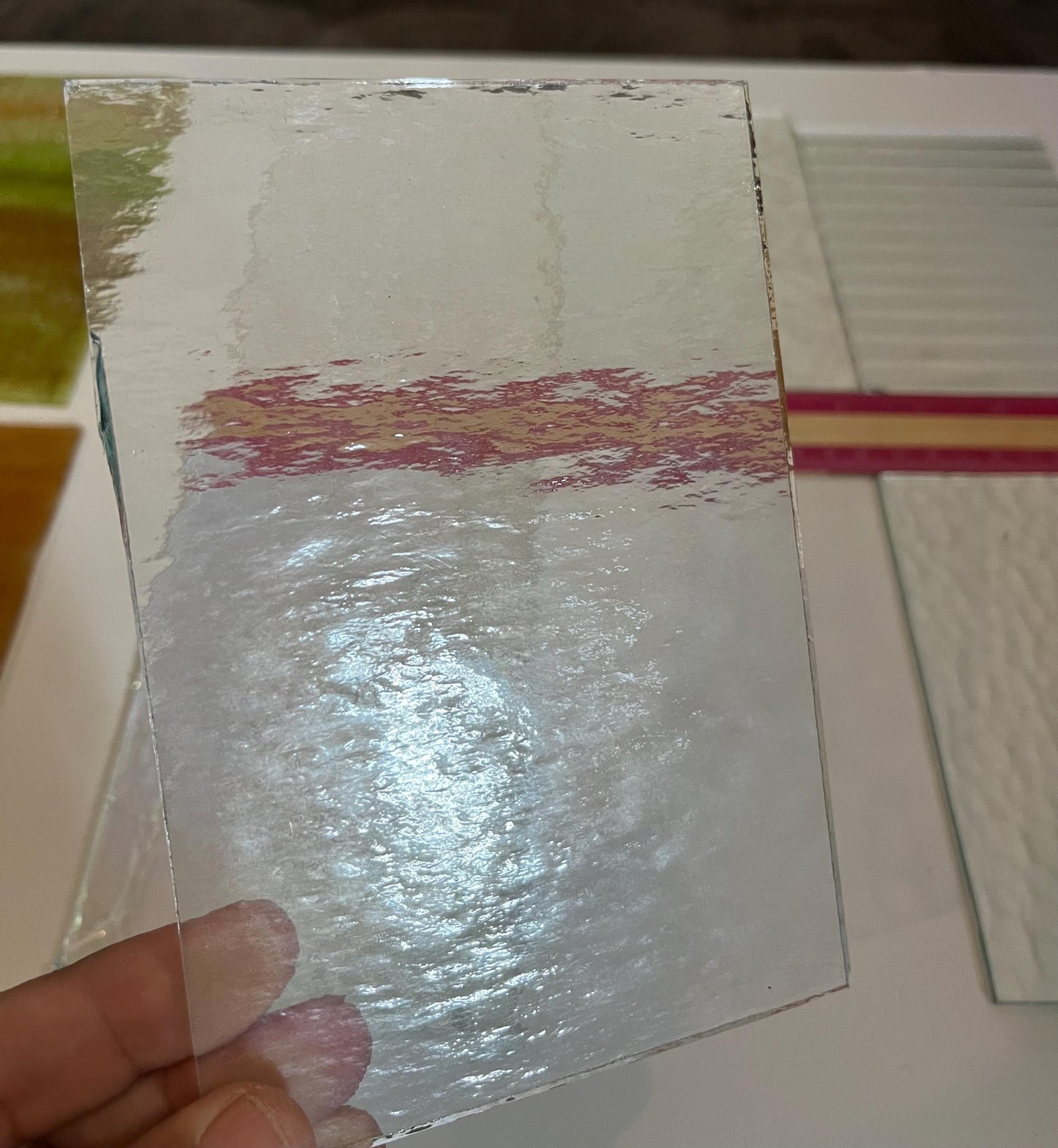 Vintage Stained Glass Bundle #6- Clear Mix