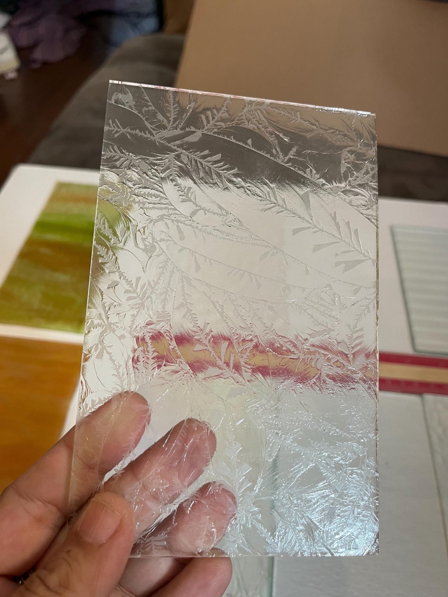 Vintage Stained Glass Bundle #6- Clear Mix