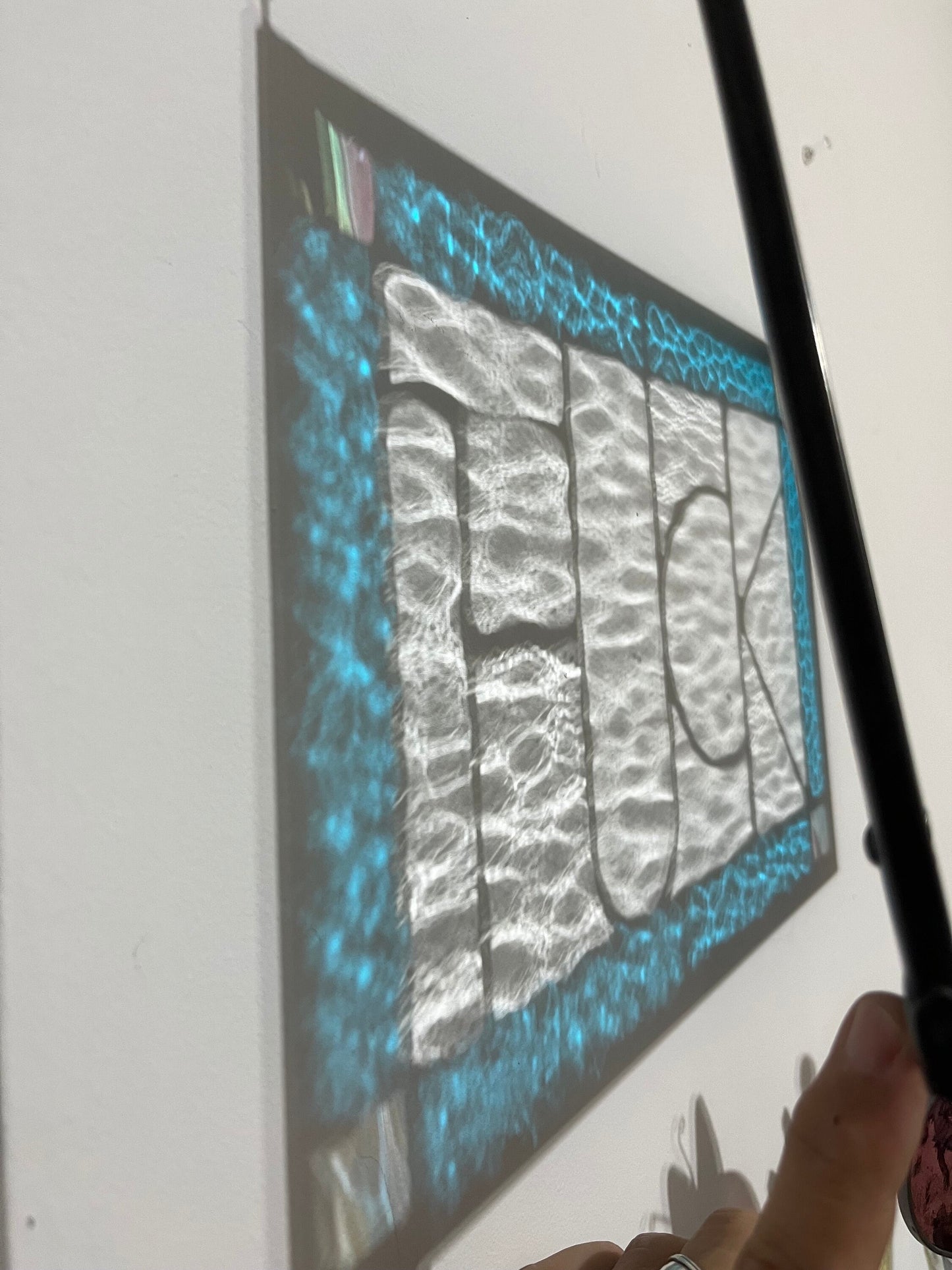 Stained Glass Cuss Word Series - F-word